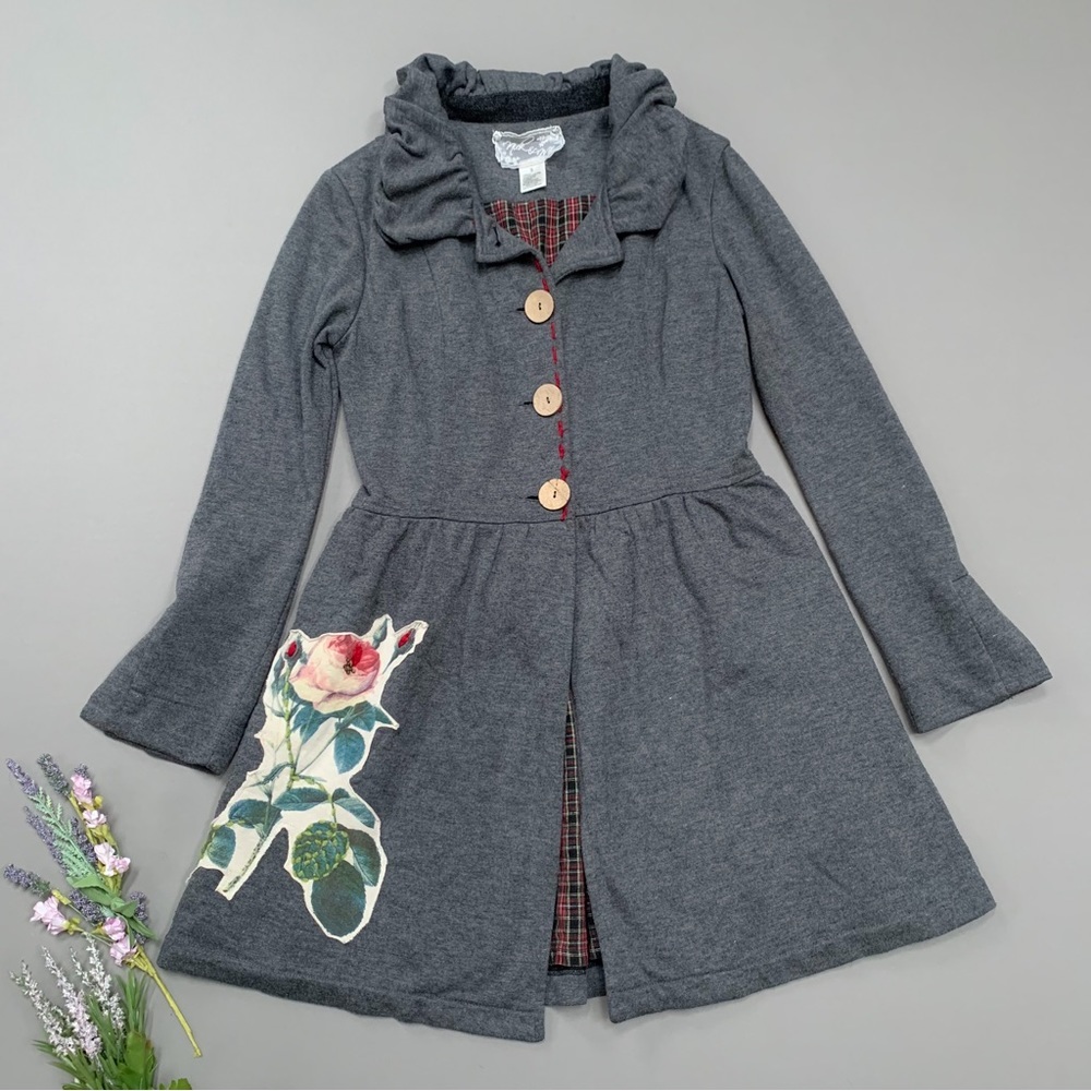 Anthropologie NICK & MO floral vintage feel jacket, S. - Picture 3 of 13